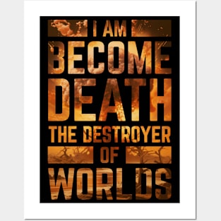 Destroyer of Worlds Oppenheimer Movie Posters and Art